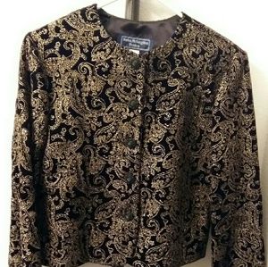 Norton McNaughton Black/Gold Jacket